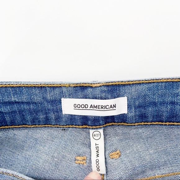 Good American Good Waist Exposed Zip Skinny Jean - Picture 8 of 10